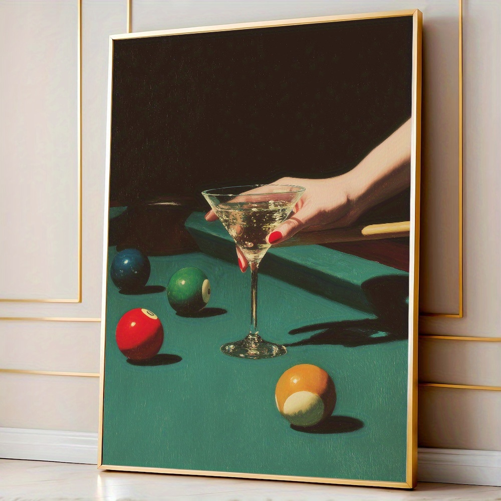 1pc Vintage Billiards Cocktail - Office Furniture Modern บทวิจารณ์และราคา