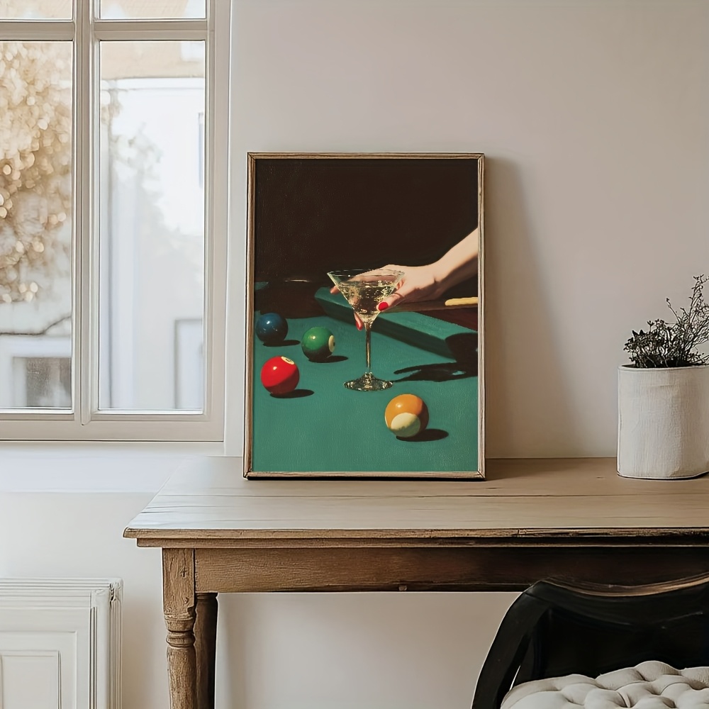 1pc Vintage Billiards Cocktail - Office Furniture Modern บทวิจารณ์และราคา