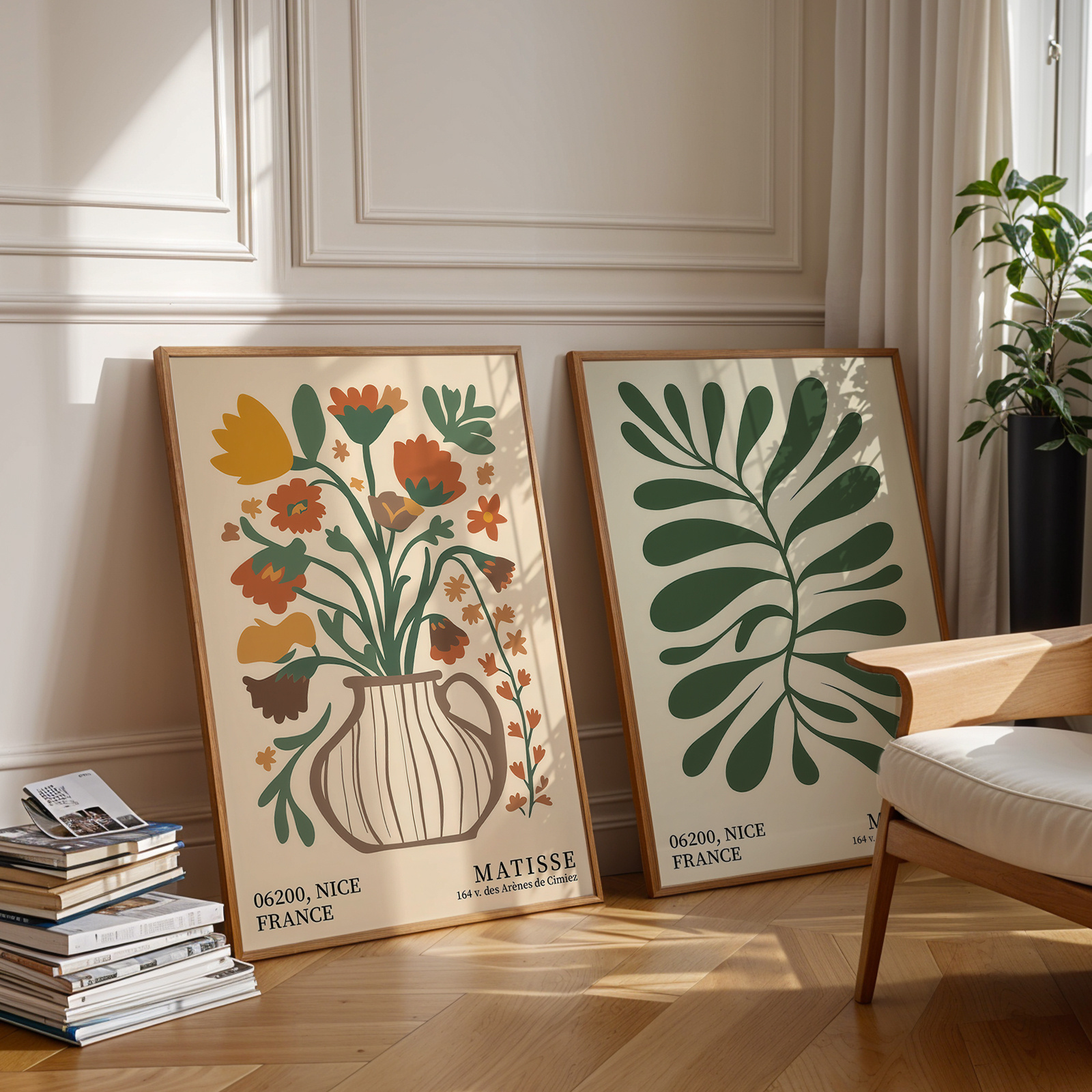 2pcs Green Bohemian Floral Can - Office Furniture Modern บทวิจารณ์และราคา