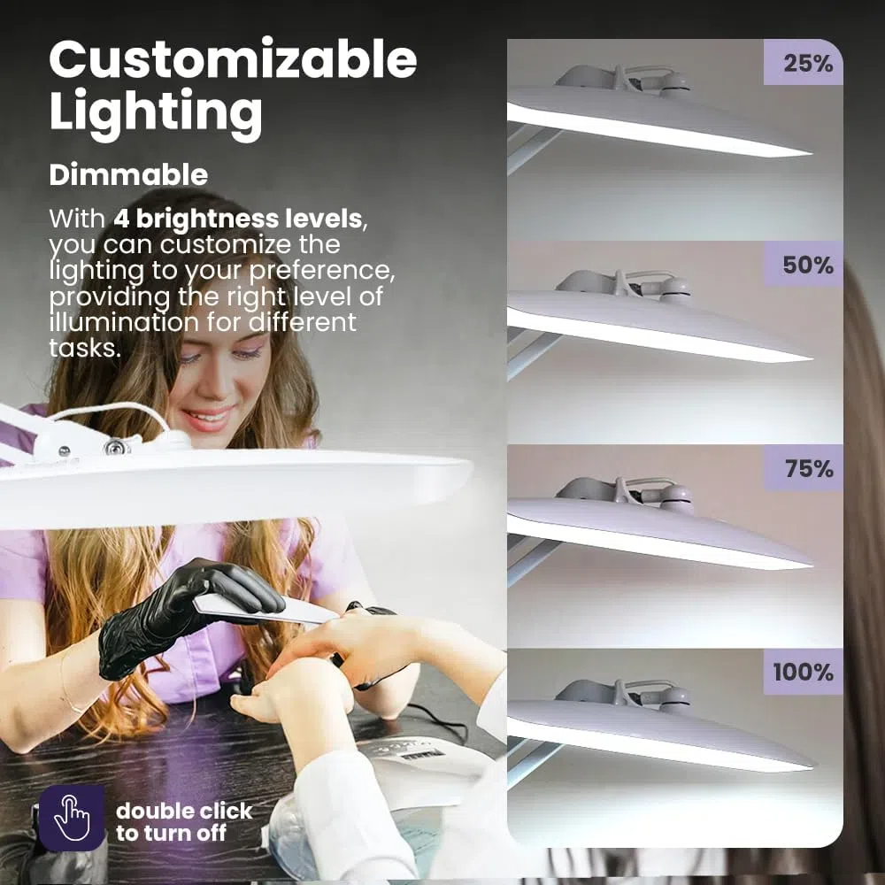 24W LED Desk Lamp with Clam 19 - Office Furniture Modern บทวิจารณ์และราคา