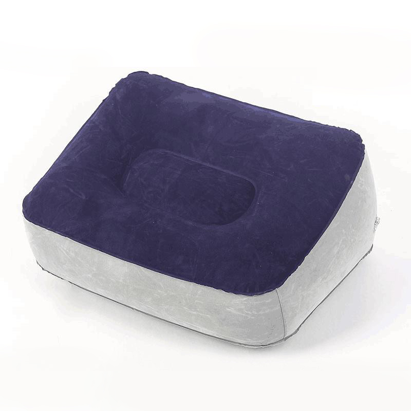 1pc Inflatable Foot Rest Pillo - Office Footrest Cushion บทวิจารณ์และราคา