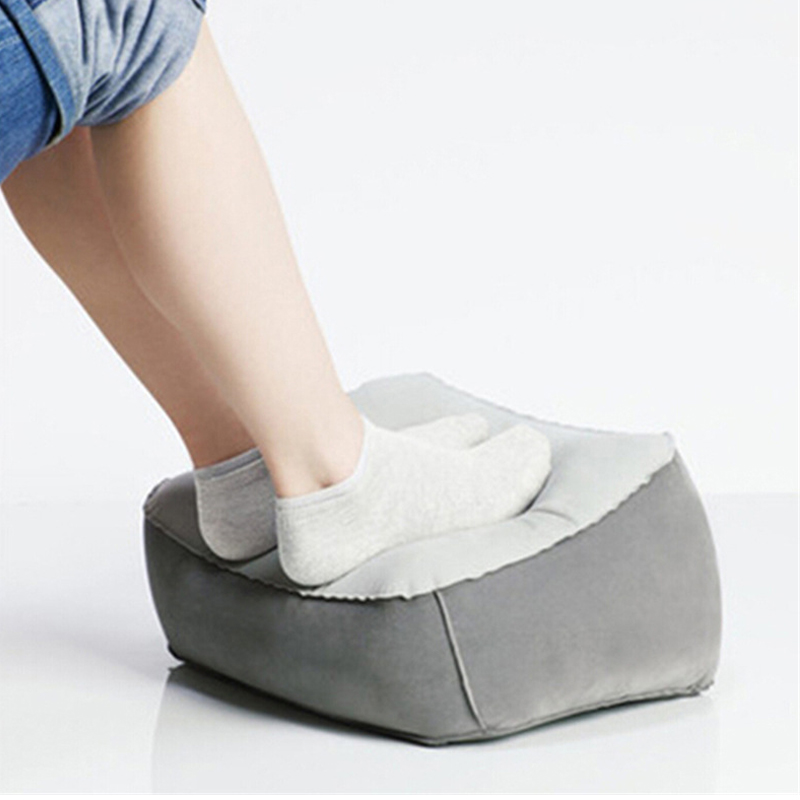 1pc Inflatable Foot Rest Pillo - Office Footrest Cushion บทวิจารณ์และราคา