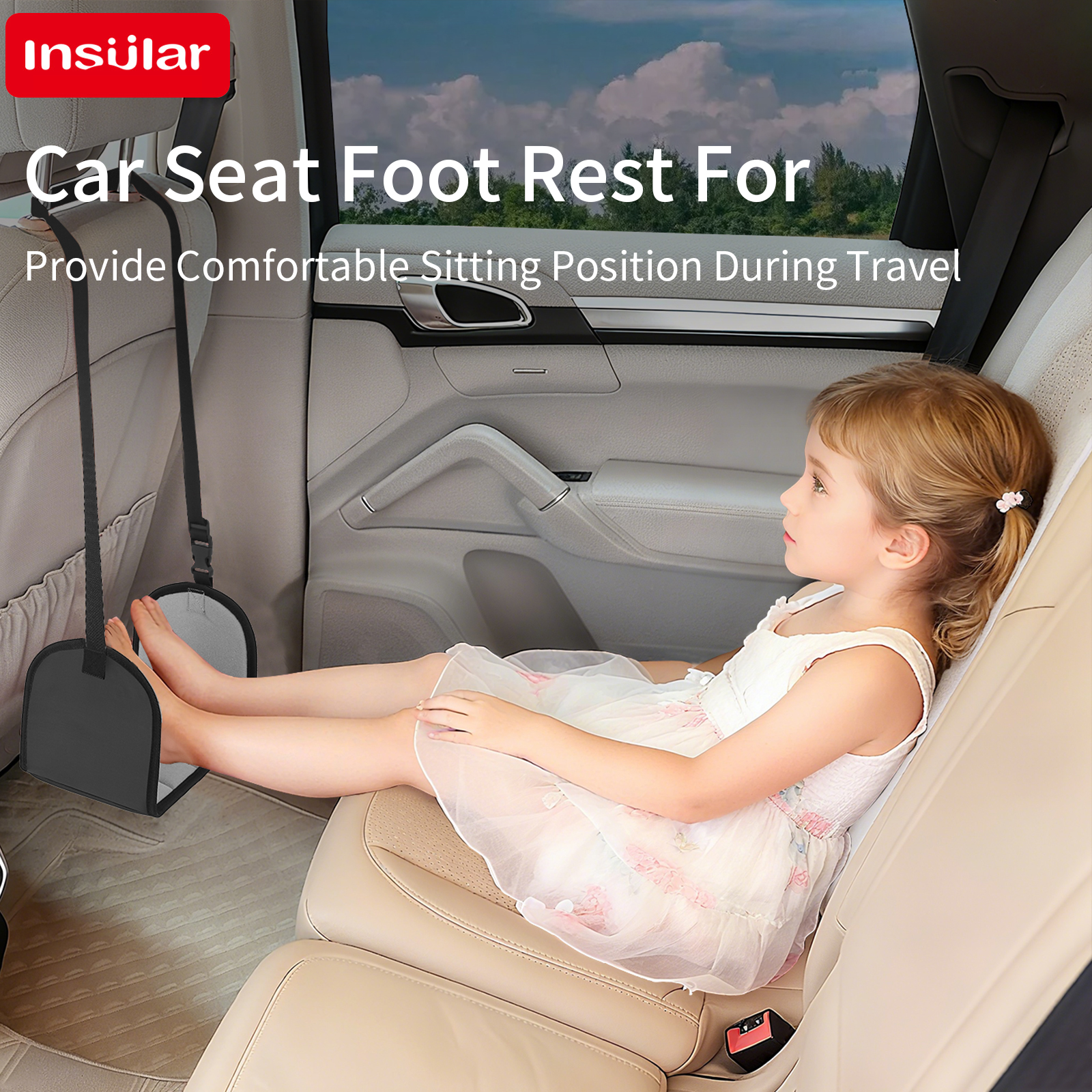 Kids Travel Foot Hammock Offic - Office Footrest Cushion บทวิจารณ์และราคา