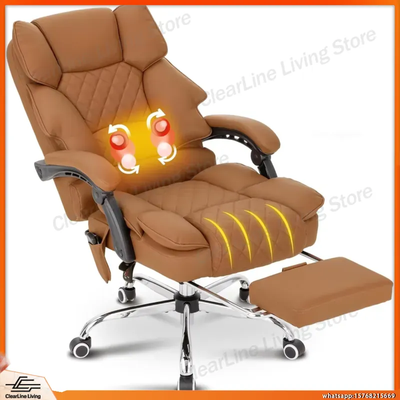Heated Massage Office Chair wi - Office Footrest Cushion บทวิจารณ์และราคา