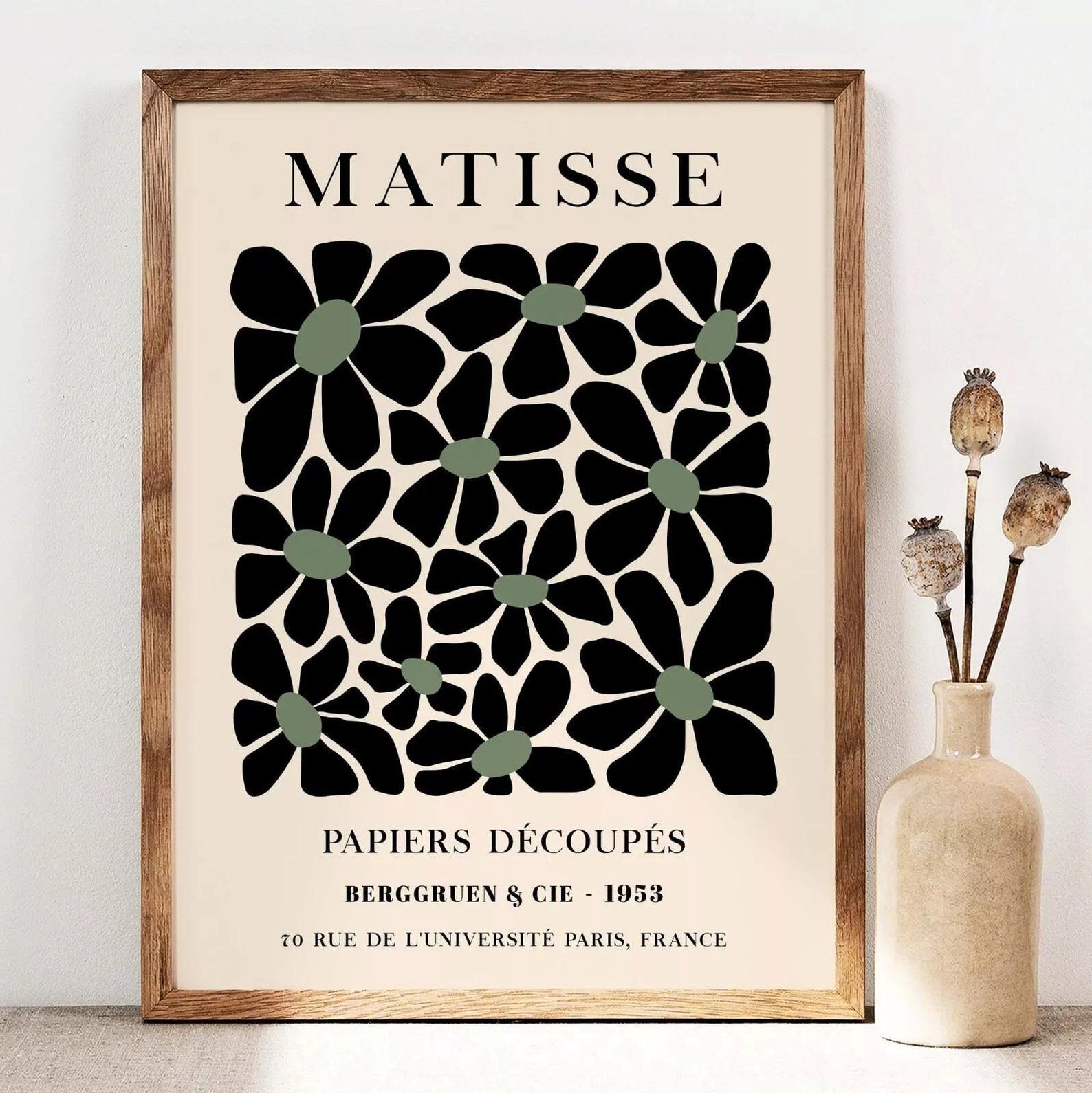3pcs/set Retro Matisse Canvas  - Office Furniture Modern บทวิจารณ์และราคา