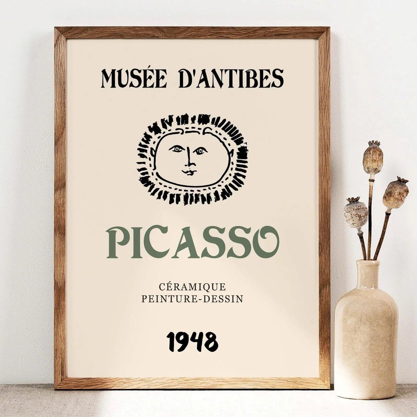 3pcs/set Retro Matisse Canvas  - Office Furniture Modern บทวิจารณ์และราคา