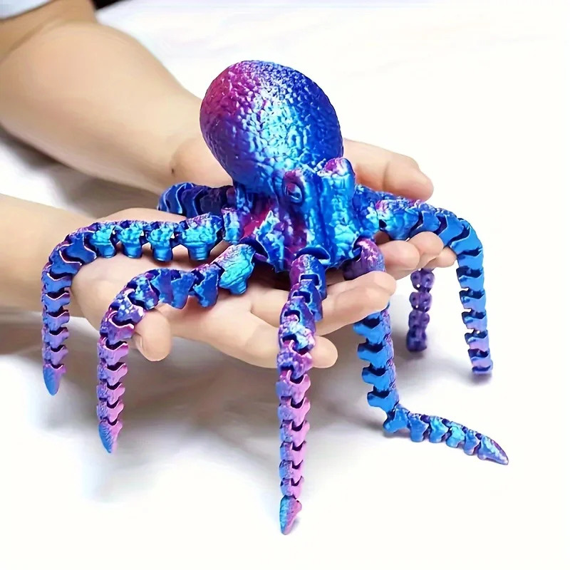3D Printed Octopus Figurine -  - Office Furniture Brand บทวิจารณ์และราคา