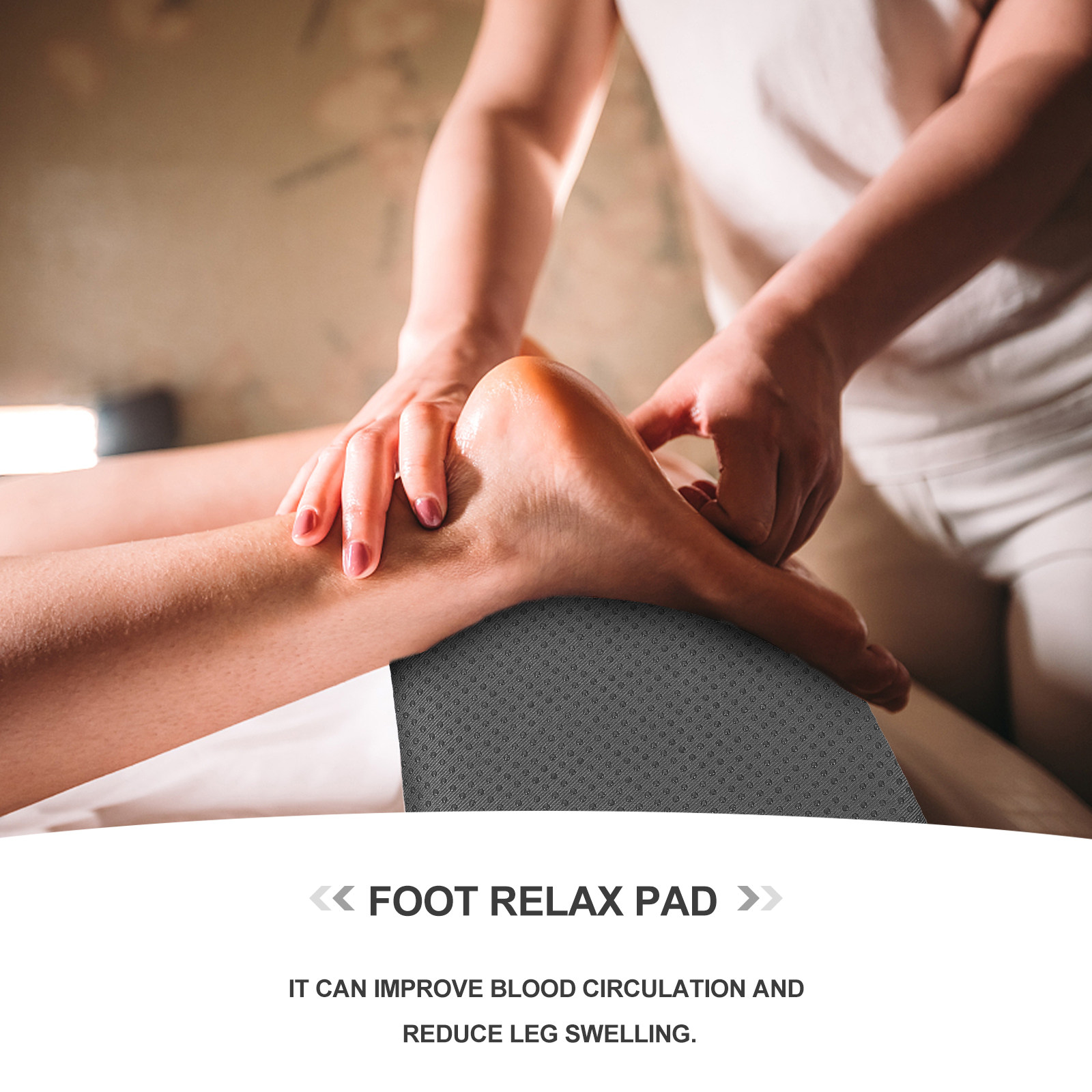 Foot Pillow Ergonomic Semi-Cyl - Office Footrest Cushion บทวิจารณ์และราคา