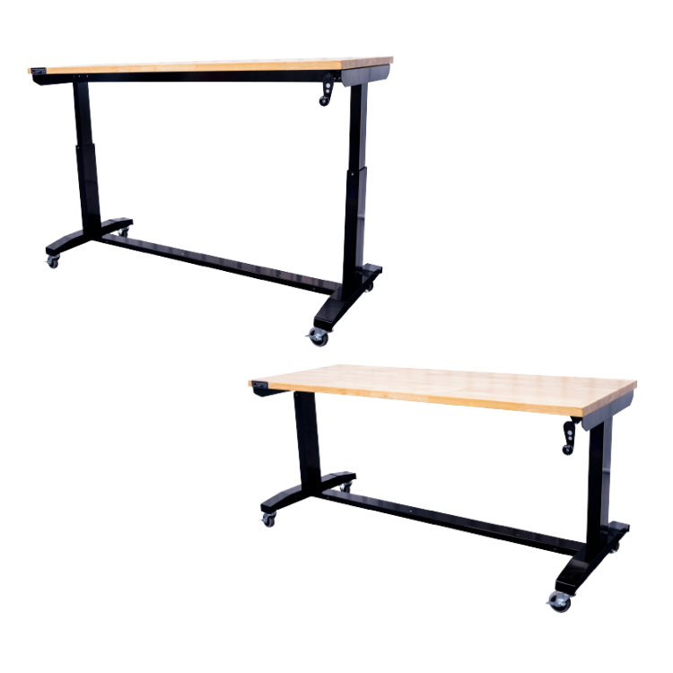 Adjustable Height Table 132Cm  - Office Furniture Vietnam บทวิจารณ์และราคา