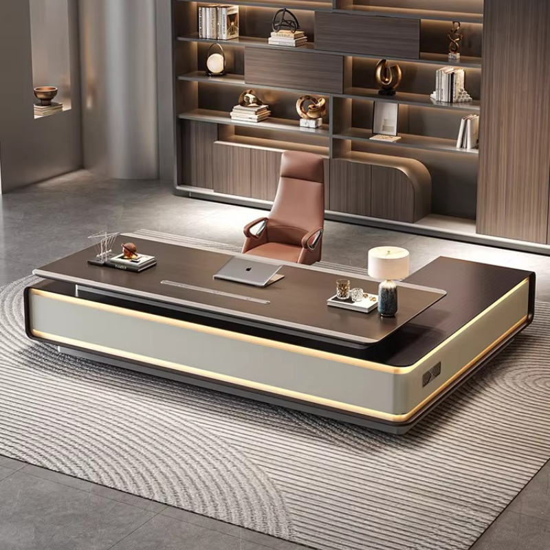 Luxury top boss table 240cm 28 - Office Furniture And Equipment บทวิจารณ์และราคา