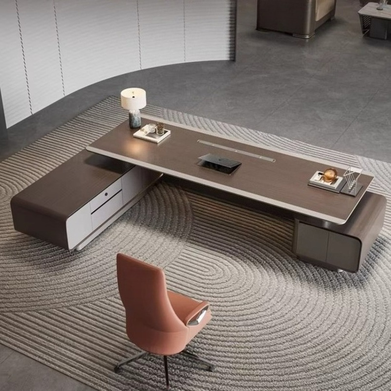 Luxury top boss table 240cm 28 - Office Furniture And Equipment บทวิจารณ์และราคา