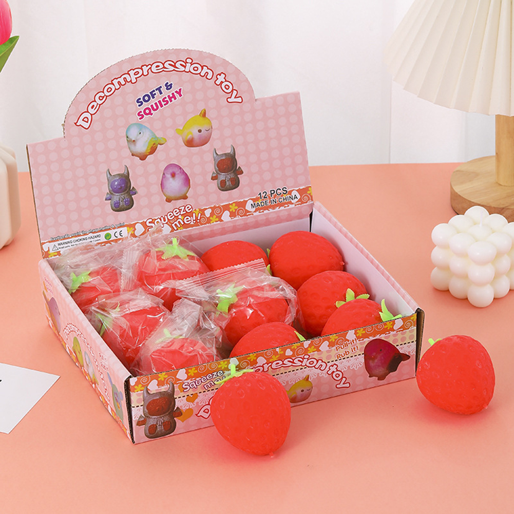 Strawberry Shape Squishies Toy - Office Furniture Brand บทวิจารณ์และราคา