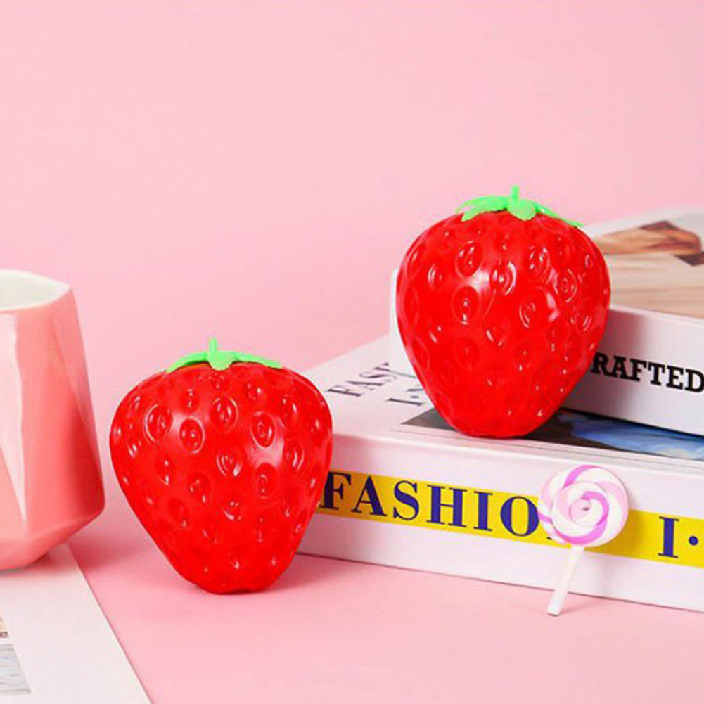 Strawberry Shape Squishies Toy - Office Furniture Brand บทวิจารณ์และราคา