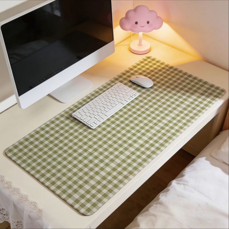 Olive Green Check Design Mouse - Office Furniture Brand บทวิจารณ์และราคา