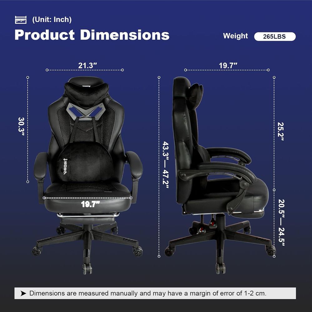 Ergonomic Reclining Office Cha - Office Footrest Cushion บทวิจารณ์และราคา