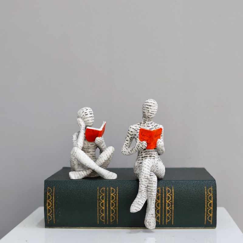 1Pc, Reading Paper Pulp Woman  - Office Furniture Brand บทวิจารณ์และราคา